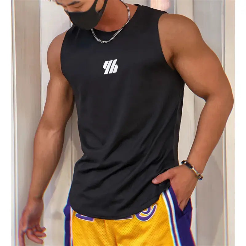 Gym Vest High Quality mesh Shirt